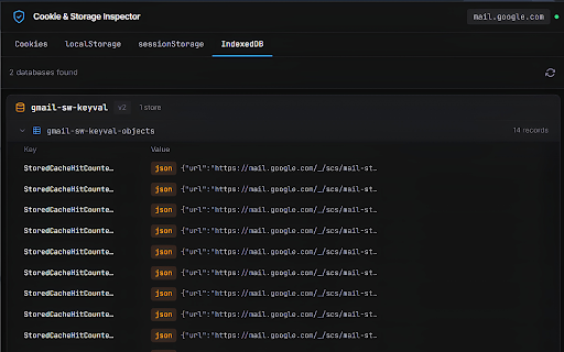 Cookie & Storage Inspector :: Manage cookies, localStorage, sessionStorage and IndexedDB in one panel. Open-source, 100% local. No data ever leaves your browser.