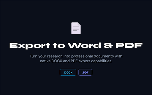 SideScribe - Note Maker :: Rich-text notes in your browser sidebar. Capture research instantly and export to Word or PDF.