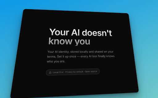 Northr Identity — AI Identity :: Your portable AI identity. Every AI tool knows who you are.