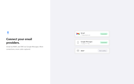 InboxKey - Autofill Verification Codes :: Privacy-first email code autofill and magic-link opener. Local-only, no servers.