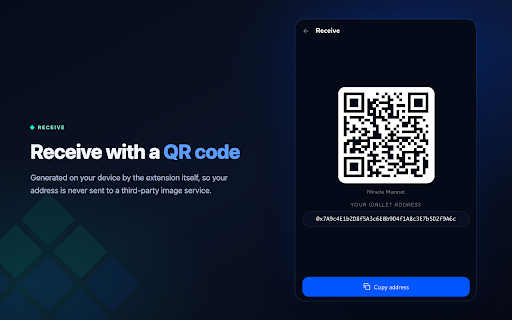 Miracle Wallet :: Your gateway to the Miracle Chain — store, send, and receive PNIC and ERC-20 tokens.
