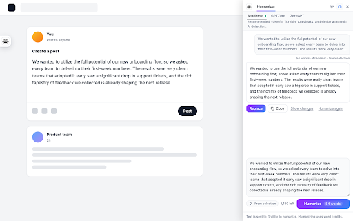 Grubby: AI Humanizer - Humanize AI Text Anywhere :: Grubby is an AI humanizer for your browser. Humanize AI text in place on any page, in three modes. Free to start.