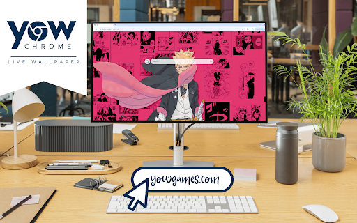 Boruto Live Wallpaper :: Boruto in a pink background with manga sketches, wearing a cloak draped over his face in a charismatic pose.