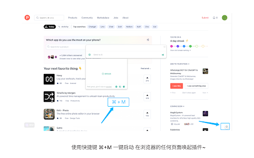 ChatGPT for all sites :: 基于ChatGPT版本的chrome插件
