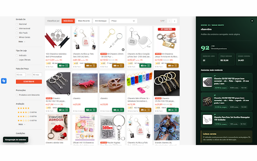 Gestor 3D - Pesquisa de Mercado para impressão 3D :: Analisa anúncios de marketplaces com dados públicos e cálculos de margem