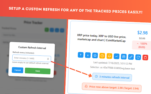 Price Tracker - Deal Alerts & Price History :: Automatically track prices on any site. Get instant price drop alerts, view price history charts, and save money. Free trial!