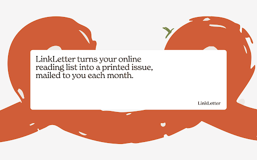 LinkLetter :: Turn web articles into a clean, print friendly pdf — typeset for comfortable reading.