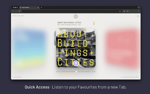 Tiny Podcasts :: Simple Podcast Player for Chrome.