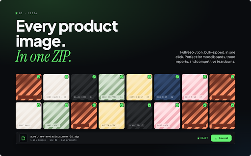 Shopify Product Research Tool :: Extract product and collection data from Shopify storefronts via public JSON endpoints.