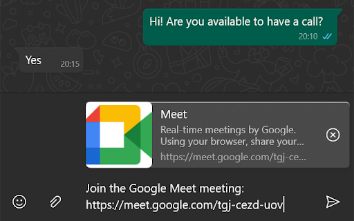 Telemost Plus | Quick Links :: Quickly create links for video meetings. One extension for all services!