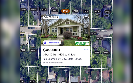 Zabber :: Community comments on Zillow listings