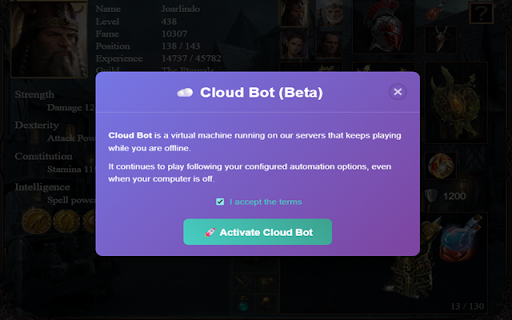 Bot Tanoth Master 2.0 :: Automatics for Tanoth