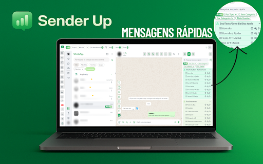 Sender Up: Automações para WhatsApp Web, dê um Up nas suas vendas! :: Transforme seu WhatsApp Web em uma máquina de vendas com o CRM Sender Up: organize, atenda e feche negócios com agilidade.