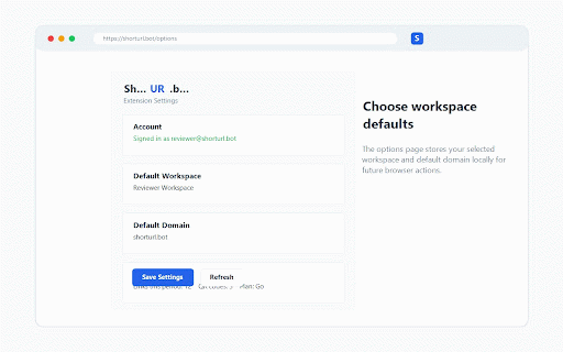 ShortURL.bot - Link Shortener & QR Codes :: Shorten links, generate QR codes, and copy tracked ShortURL.bot links from your browser toolbar.