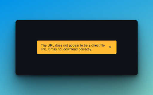 Direct File Link Downloader :: Download files directly from URLs with real-time validation - highlight text, right-click context menu, or input links directly
