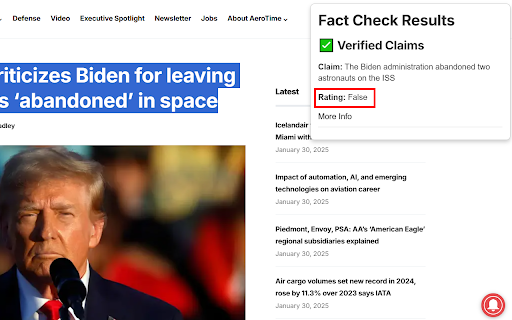 FactCheck+ - AI-Powered Claim Verification :: Fact-check claims, URLs, and text instantly using Google Fact Check Tools API. Supports multiple languages.