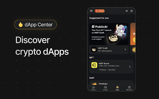 HOT Wallet :: HOT Wallet — a multichain wallet seamlessly integrating both EVM and non-EVM blockchains.