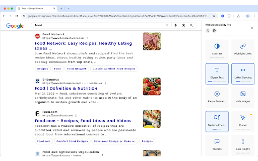 Web Accessibility Pro :: Best tool to help users access the internet more easily