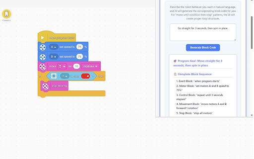 RoboCoach: SPIKE Prime AI Assistant :: AI-powered programming assistant for LEGO SPIKE Prime. Get real-time debugging help and code generation.