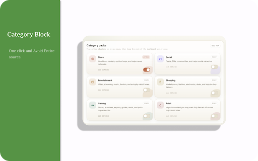 Feed - Your Web Buddy :: Track screen time, block distractions, and train your brain diet. Featuring Snowball the sheep.