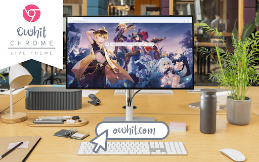 Genshin Impact Live Wallpaper :: Embark on an epic journey through Teyvat with stunning Genshin Impact visuals and quick shortcuts.