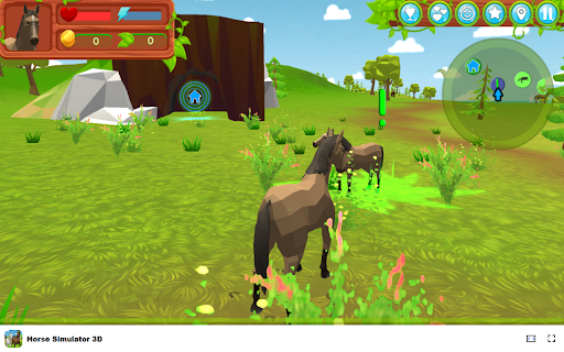 Horse Simulator 3D - Embark on a Wild Horse Adventure! :: Experience the life of a horse in a vast 3D world, customize, explore, and enjoy mini-games!
