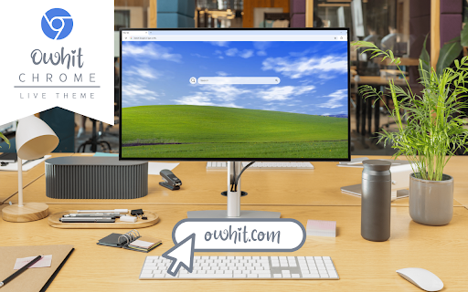 Windows XP Live Wallpaper :: The classic Windows XP theme with moving clouds, bringing nostalgia to your screen.