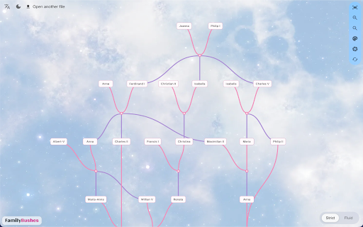 GEDCOM Viewer :: Open a GEDCOM (.ged) file and view it as a family tree. Your file never leaves your computer.