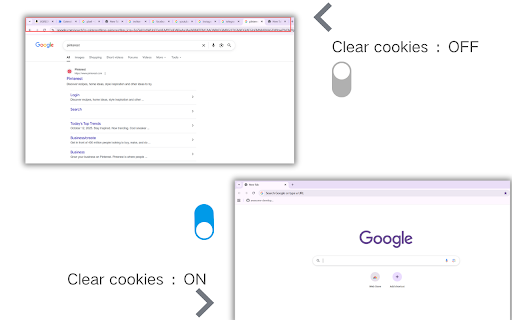 Clear cache, cookies, and delete history :: Clear cookies, local storage, plugin data, and service worker threads for the current website.
