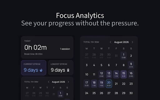 Momo - Study Timer & Focus New Tab :: A calming productivity new tab with a Pomodoro timer, website blocker, ambient sounds, YouTube Study Mode, and focus analytics.