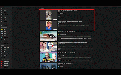 YouTube Shorts Blocker :: Blocks and hides YouTube Shorts for a cleaner browsing experience.