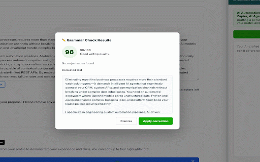 UDECISION AI – Upwork Job & Scam Checker :: AI-powered Upwork job and scam checker that evaluates jobs, spots red flags, writes proposals, and helps freelancers bid smarter.