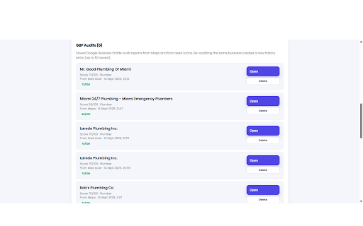 RankMap Pro :: Rank check, GBP audit, local competitor scans, and no-website lead finder for Google Maps.