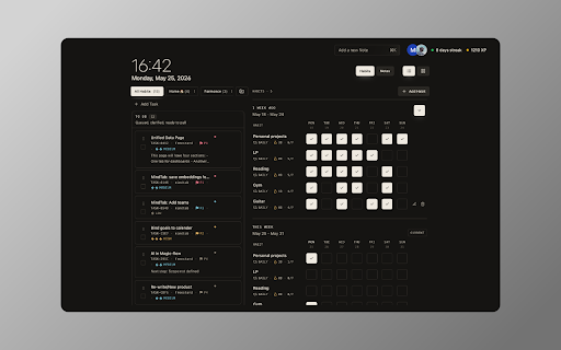 MindTab :: Manage tasks, track progress, note down ideas, and stay focused with MindTab.
