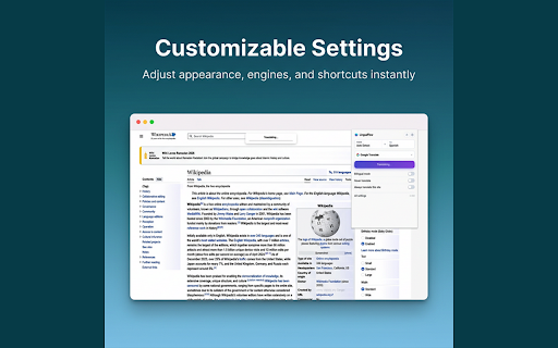 LinguaFlow - Bilingual Web & PDF Translator :: Open-source bilingual translator for web pages, images, and PDFs via AI engines (OpenAI, Claude) and local offline modes.