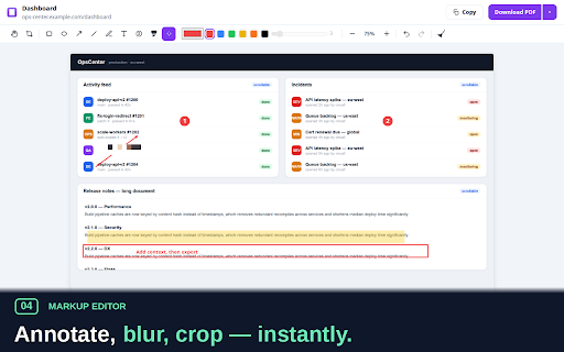 Scrolling Screenshot & Full Page Capture Tool :: Scrolling screenshot tool for entire pages or any scrollable element. Full page screen capture, annotate, crop and export.