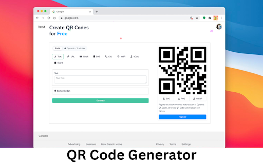 QR Code Generator :: Generate QR Code from Url, shorten link or text. And decode QR Code, Dynamic QR Codes, advanced QR Code customization and frames.