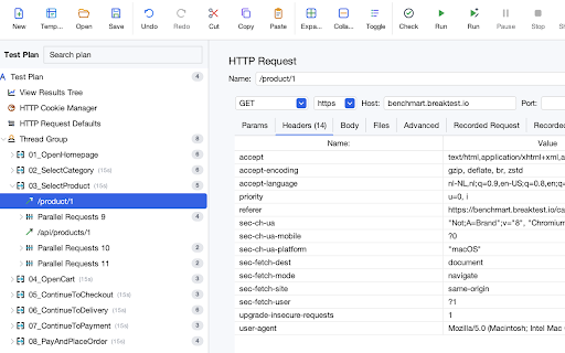 BreakTest Browser Recorder :: Record a browser session as HAR with named BreakTest transactions.