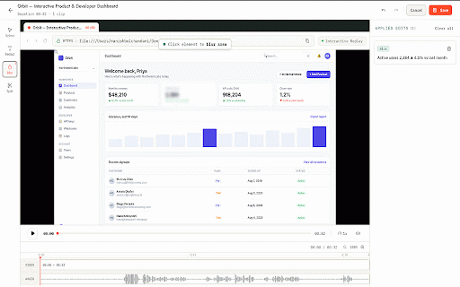 Demoly :: Record instant AI-searchable web demos and walkthroughs