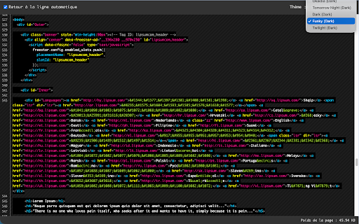 Source Code Viewer :: A browser extension to view formatted source code with syntax highlighting.