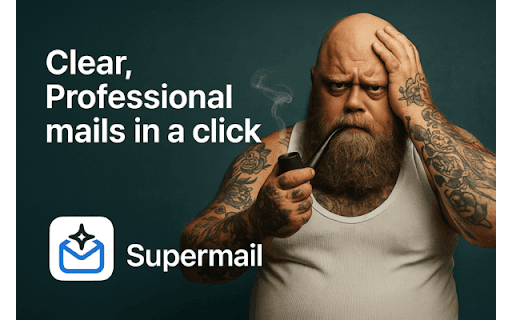 Supermail: AI Email Assistant for Work & Productivity :: Supermail: The smart tool that transforms email into a powerful, professional communication hub, polished, and effortless.