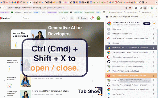Tab.Show | Full-Page Tab Previews :: Full-page tab previews on hover, right from a side panel - so you can manage dozens of tabs without losing focus.