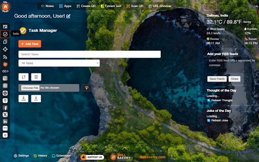 LifeDesk :: LifeDesk: a feature-rich new tab with wallpapers, quick tools, daily inspiration, and easy access to essential apps and sites.