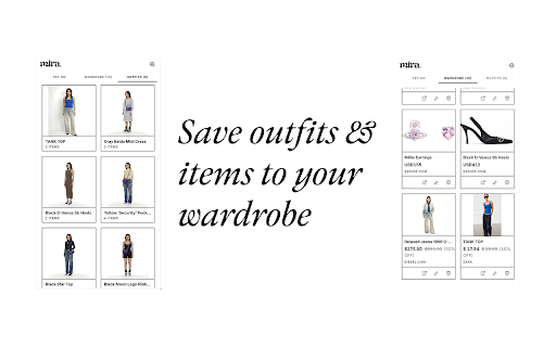 Mira: Virtual Try-on :: Virtual try-on for any product using AI-generated avatars