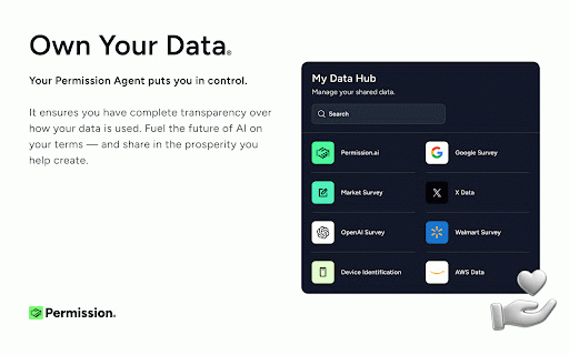 Permission Agent – Earn by Powering AI :: The world's first personal AI that pays you—protects privacy, simplifies life & rewards your everyday online activity.