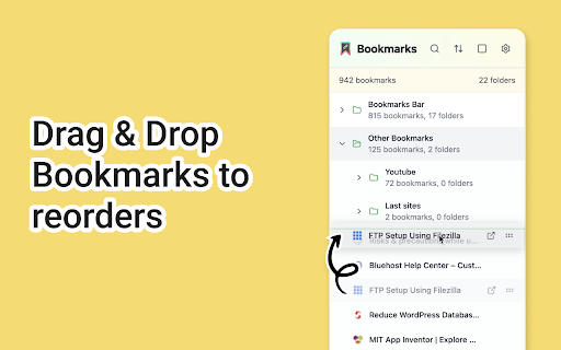 Bookmark Manager + Quick Search :: Search, organize, and manage your bookmarks the smart way. Instant results every time.