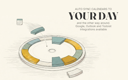 Reassign :: Your day as a dial. Glance at today, add anything you find to your plan.