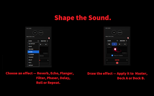 WebMixer :: Control two YouTube tabs with any standard hardware DJ controller.