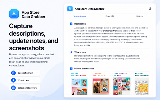 App Store Data Grabber :: Fetch App Store metadata from Apple's iTunes Lookup API.