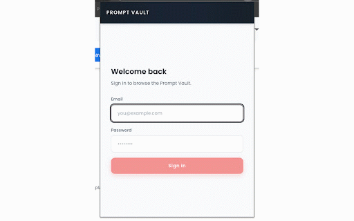Prompt Vault :: Your ultimate prompt manager. Sync CRM prompts, save custom templates, track clipboard history, and auto-fill inputs instantly.